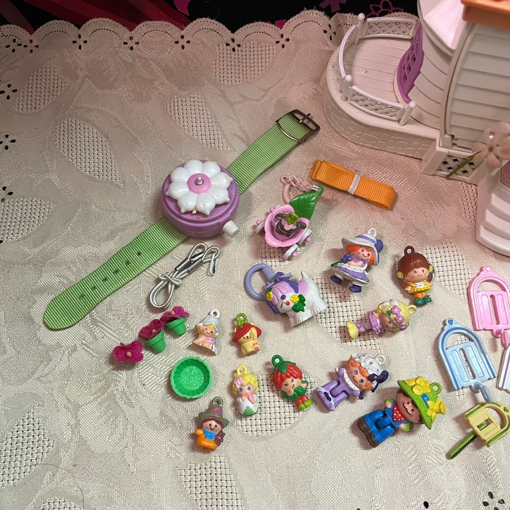 VTG 80’s Charmkins Pawtucket House Huge Lot Charms and Accessories - Picture 5 of 14